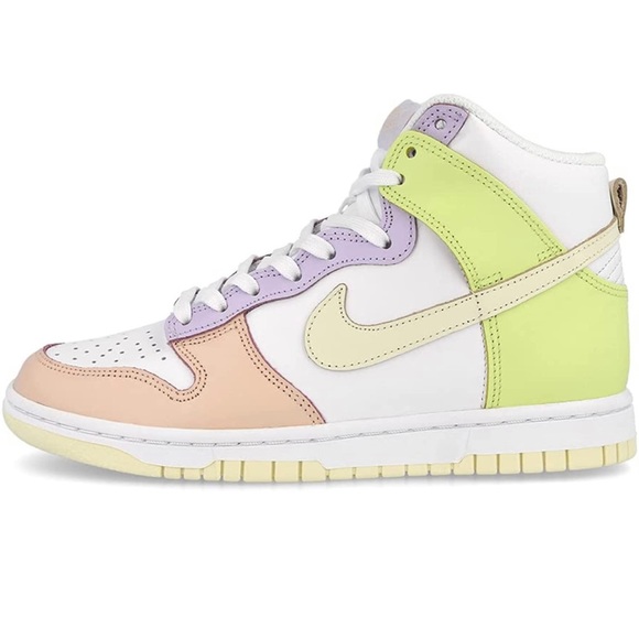 Nike Shoes - Nike High Top Dunk “Lemon Twist” size 8 Womens